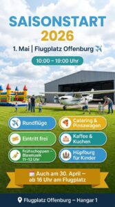 Plakat Saisonstart 2026