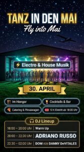 Plakat Tanz in den Mai